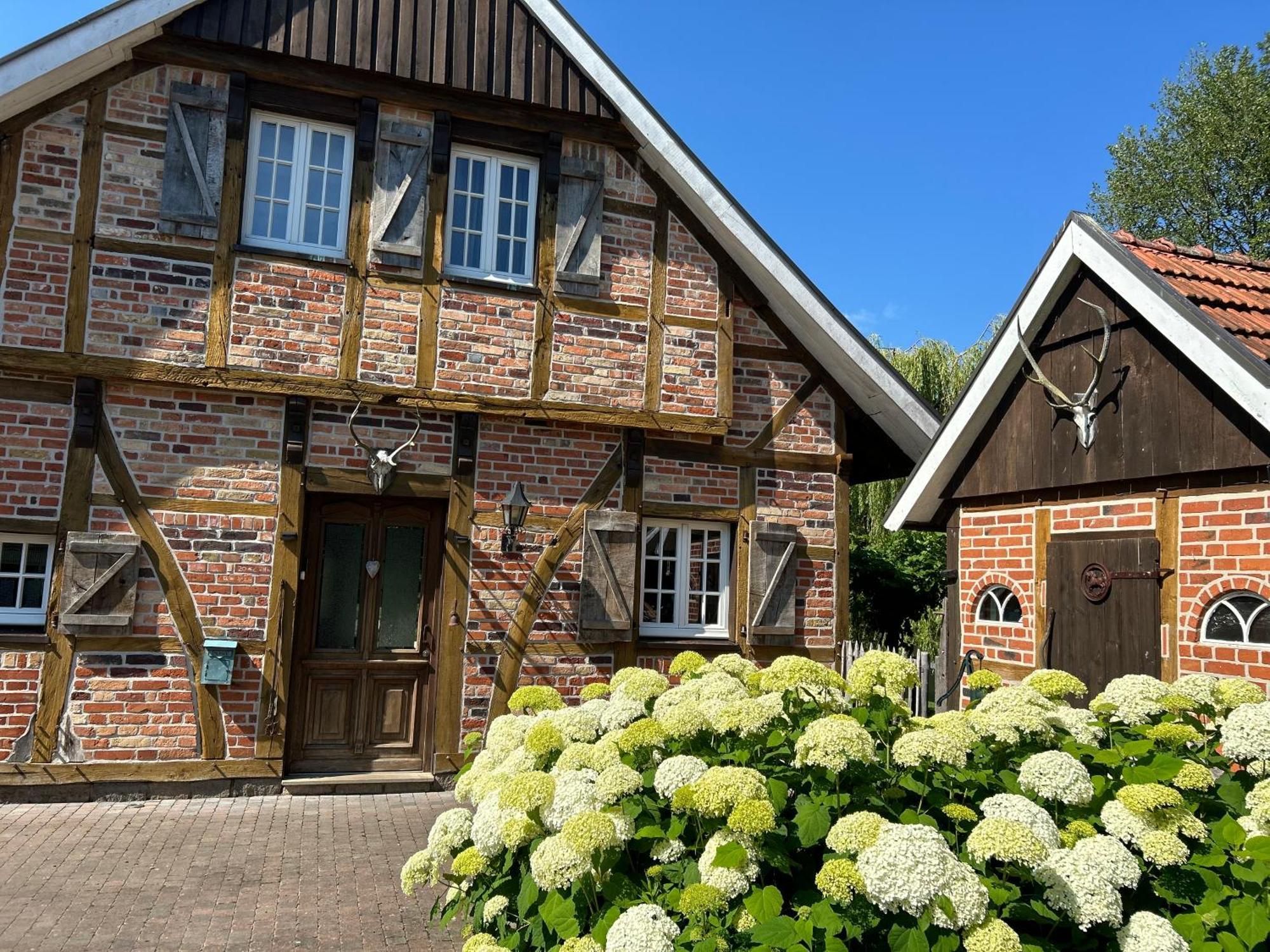 Villa Gemuetliches Fachwerkhaus Am Mit Kamin Warendorf